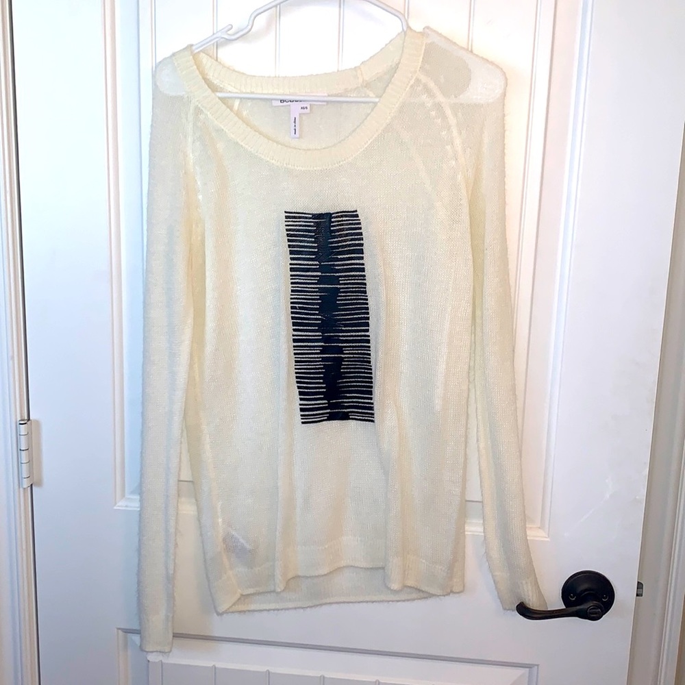 Bc generation long sheer sweater